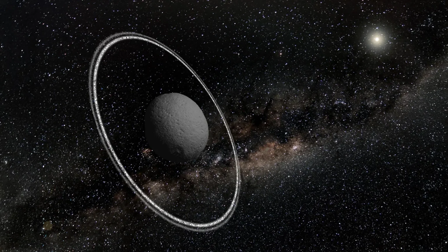 James Webb Reveals Chariklos Mysterious Ring is Changing Faster Than