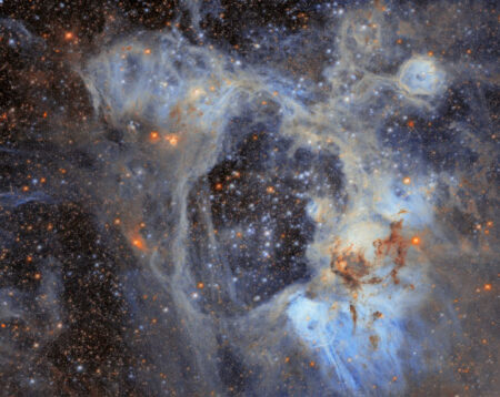 SEO Optimized Title Hubble Reveals Super Bubble in Large Magellanic