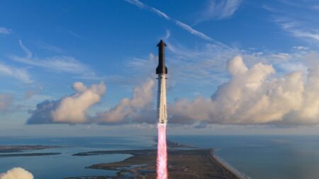 SpaceX Starship Enters Orbit and Deploys First Next Generation Starlink