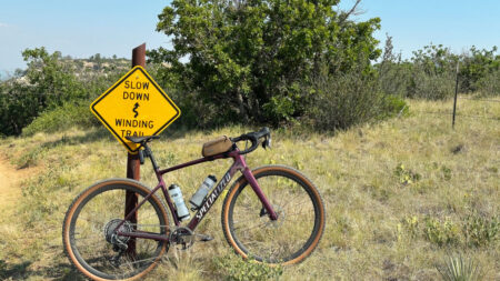 Specialized Diverge 4 Pro Converting Coarse Gravel into Your Playground