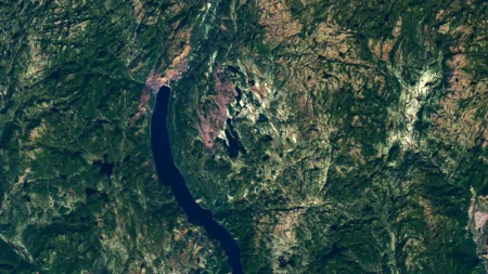 Strange Circle on Satellite Map Revealed as Impact Crater Dating