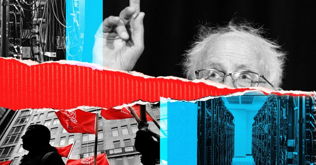 The left is divided over AI doom