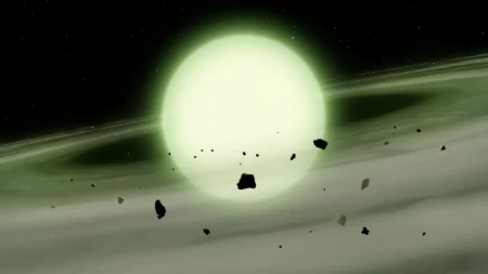Astronomers discover ghostly green star unlike anything previously known Astronomers discover ghostly green star unlike anything previously known