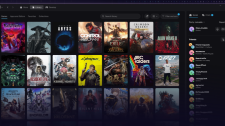 Epic Games Launcher is Faster than Steam