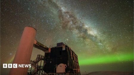 Ghost Particles Detected by Space Telescope Awarded Nobel Prize in