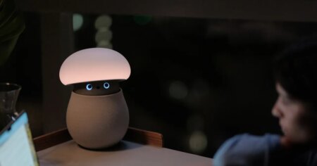 Introducing Mori A Cute Mushroom Shaped Robot That Doesnt Do Anything