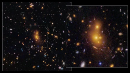 James Webb Reveals Giant Cosmic Structure Challenging Our Understanding of the Universe James Webb Reveals Giant Cosmic Structure Challenging Our Understanding of