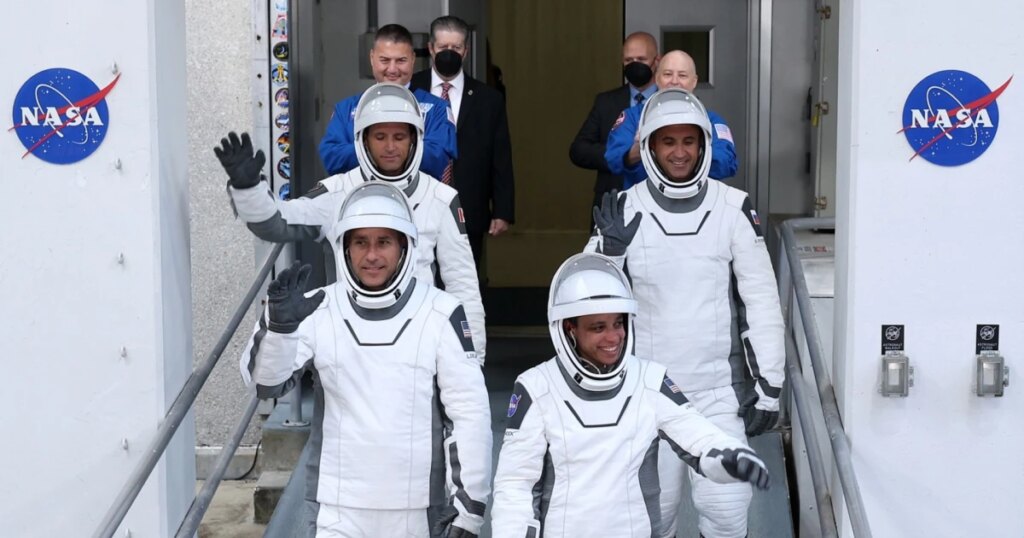 NASA SpaceX Launch Crew 13 Mission to International Space Station