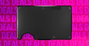 Ridge Wallet 20% Off: Minimalist Everyday Carry Wallet Deal Ridge Wallet 20 Off Minimalist Everyday Carry Wallet Deal