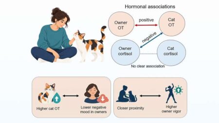 The connection between cats’ hormones and their owners’ moods: study The connection between cats hormones and their owners moods study
