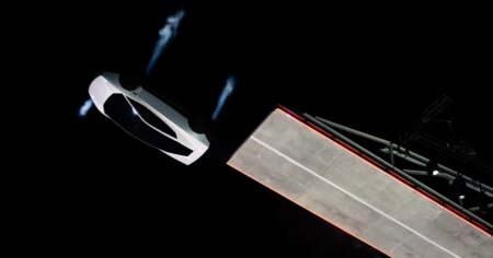 The physics behind Teslas flying roadster