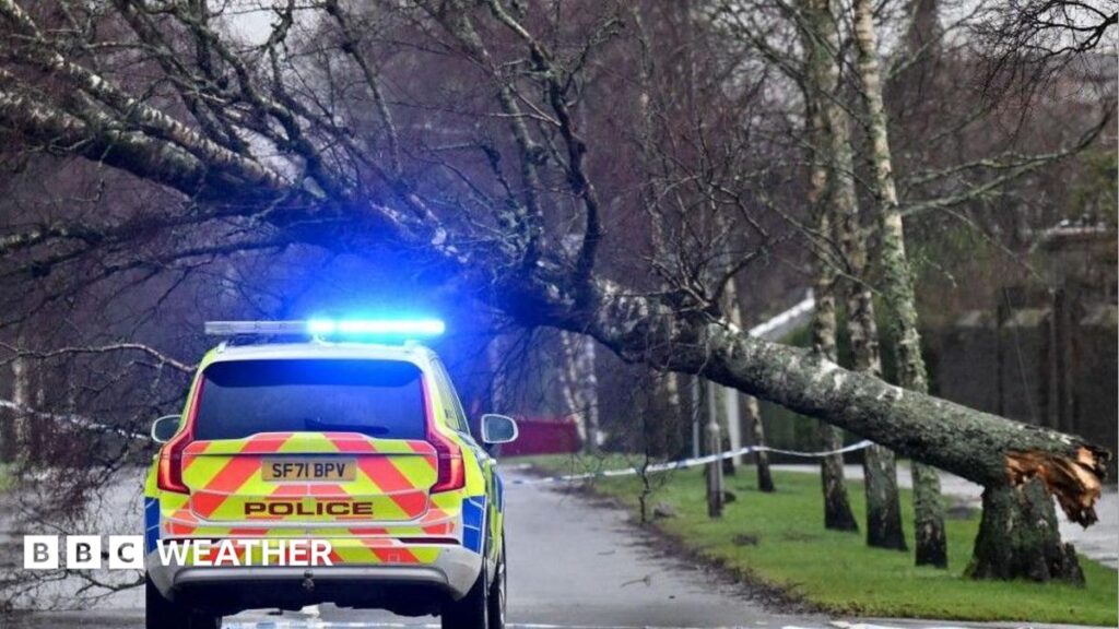 UK Weather Storm Austin Hits Parts of UK Amber Warning