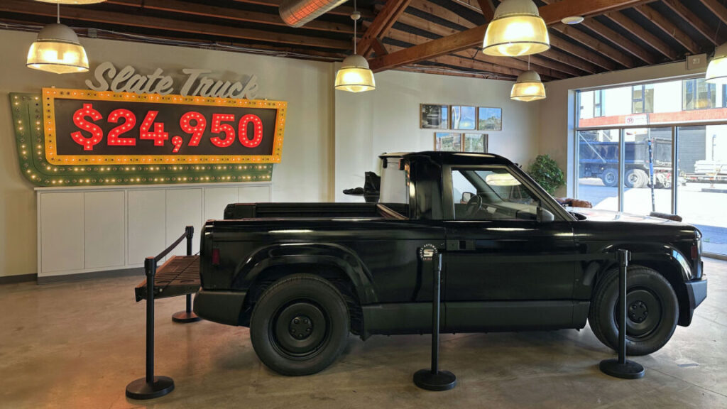 Visit Slates First Showroom as 25000 Electric Truck Nears Production